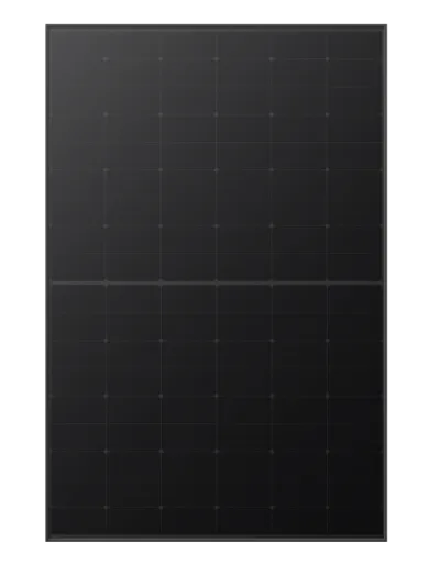 Photo d'un panneau solaire LONGI